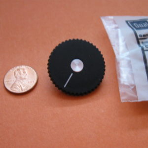 dual turntable part black knob 265731