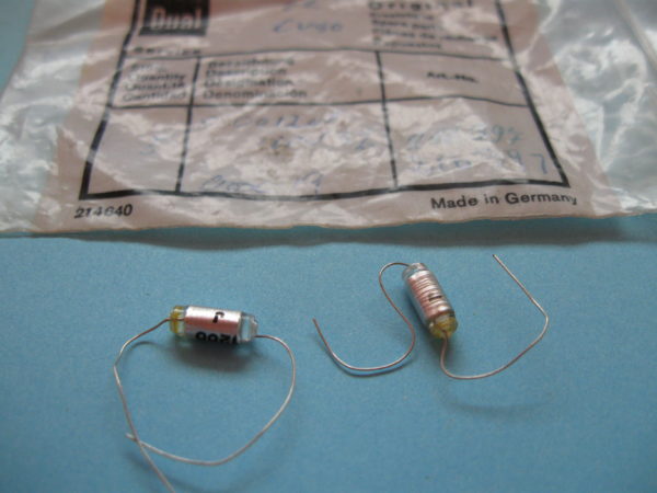 dual turntable part capacitor 216397 CV80