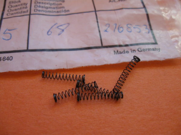 dual turntable part tension spring 216853