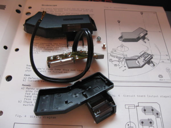 dual turntable part-stroboscope for 1228 233228