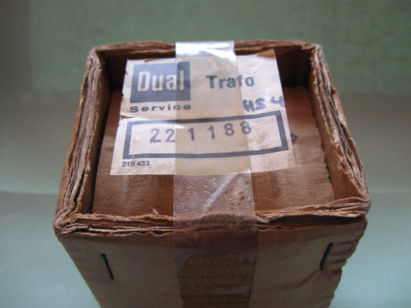 dual turntable part mains transformer never out of original box 221118