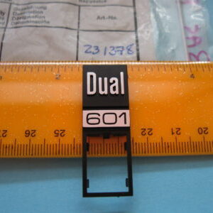 dual turntable part-Dual 601 badge 234378
